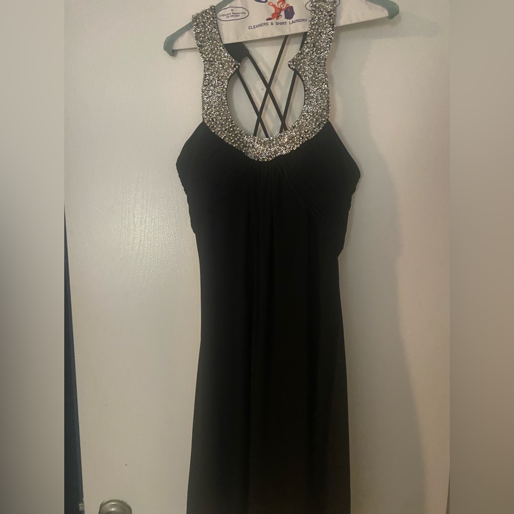Beaded Little Black Dress